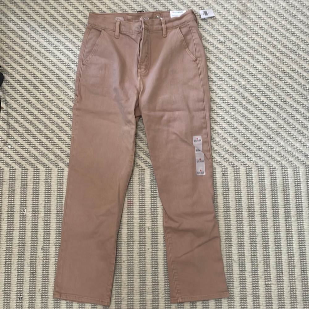 NWT old navy extra high-rise sky-hi straight utility pants